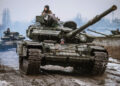 File photo of Ukrainian soldiers in the eastern Ukraine's Donbas (Donbass) frontline battling Russian-backed rebel. Russia President Vladimir Putin declares a special military operation in Ukraine's Donbass region in the early hours of morning February 24, 2022, urging Ukrainian soldiers to lay down their arms and go home. Ukraine President Volodymyr Zelenskiy on Thursday cut diplomatic ties with Russia and compares Moscow's invasion with what the Nazi German did in the Second World War. (Photo by EyePress News / EyePress via AFP)
